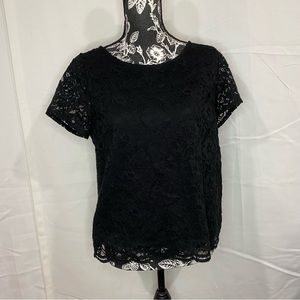 Forever 21 Black Lace Blouse​​